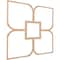 Ekena Millwork 39W x 39H x 14T Small Olivia Decorative Fretwork Wood Ceiling Panels, Hickory CELW39X39X0250OLVHI - alternate 4